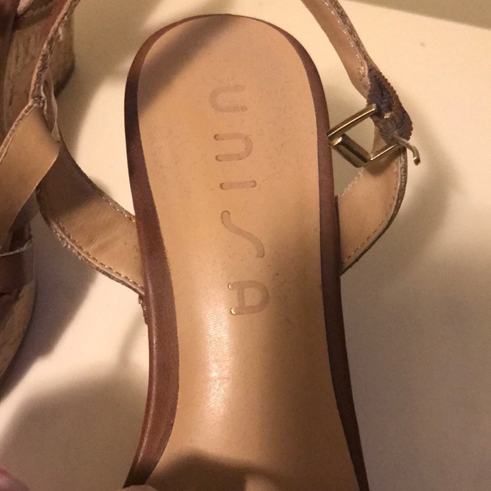 Women’s Brown Cork Wedges - Picture 5 of 5